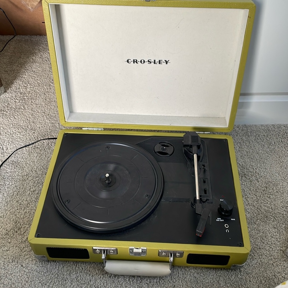 Crosley vintage record player